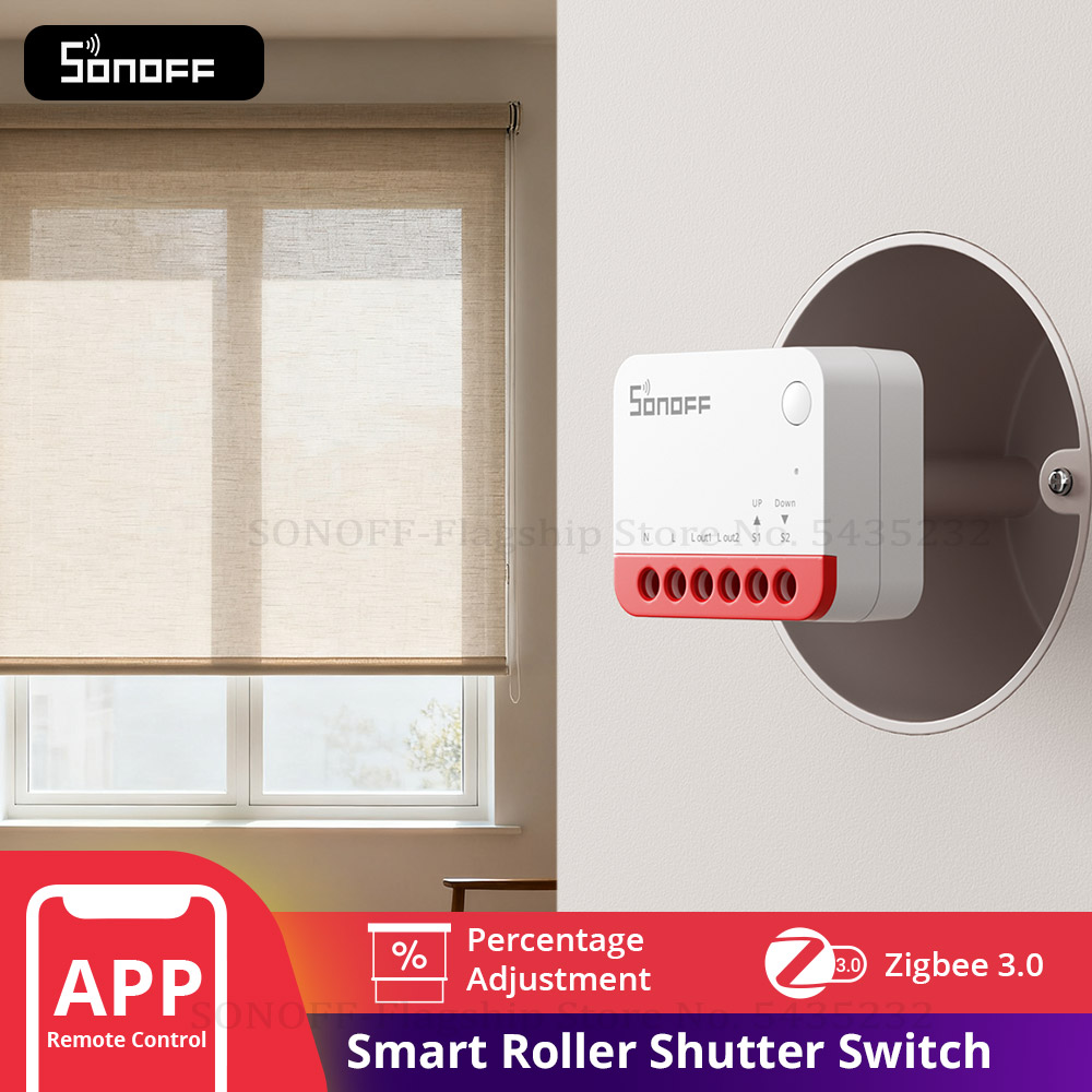 Sonoff - SONOFF MINI-ZBRBS Zigbee Smart Roller Shutter