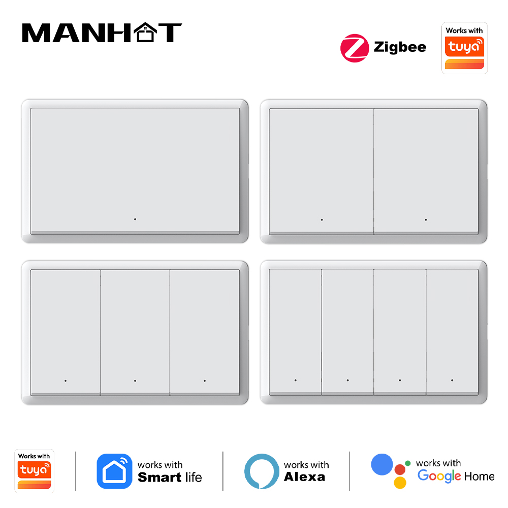 Manhot Smart zigbee Switch No  - Smart Relay Tuya recension och pris