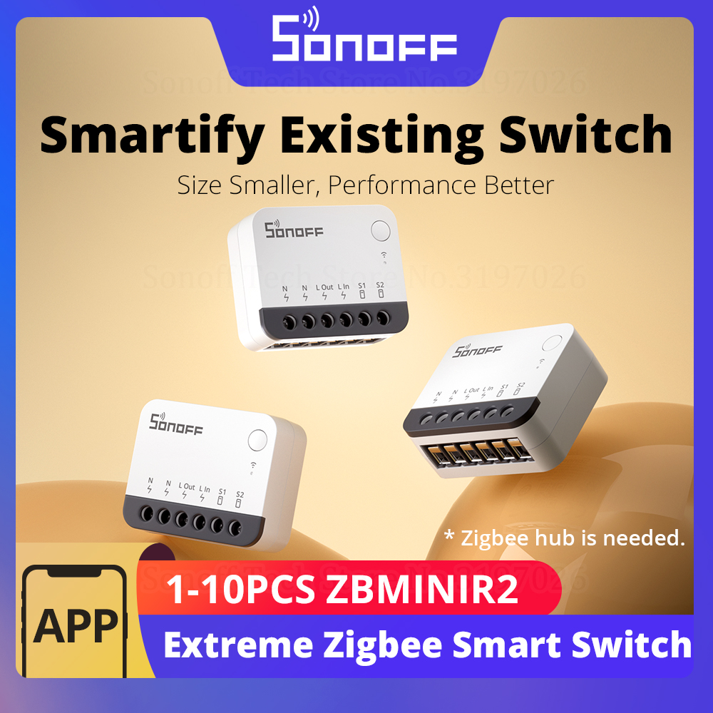 SONOFF ZBMINIR2 Zigbee Smart S - Sonoff recension och pris