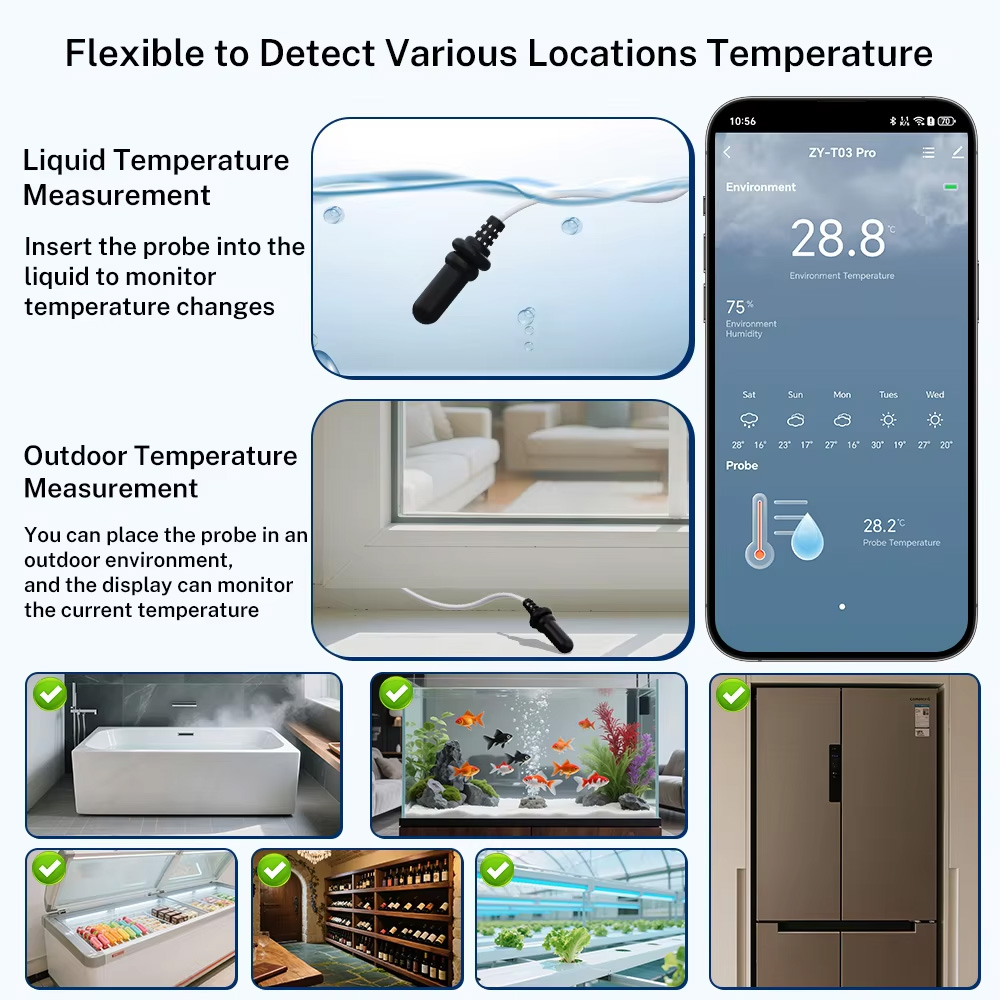 External Waterproof Probe Temp - Tuya Smart recension och pris