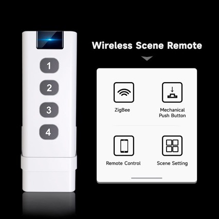 Tuya Smart Home ZigBee Remote  - Tuya 4 Channel recension och pris