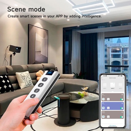Tuya Smart Home ZigBee Remote  - Tuya 4 Channel recension och pris