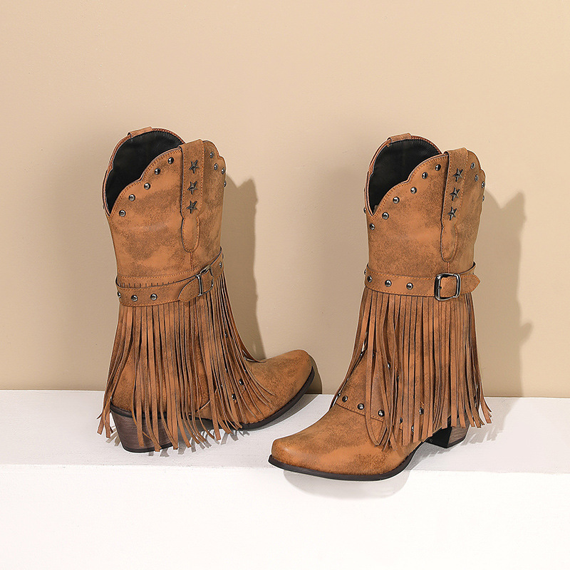 Women Vintage Ethnic Western C - Tasmota recension och pris