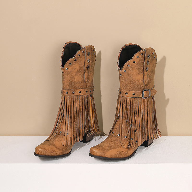 Women Vintage Ethnic Western C - Tasmota recension och pris