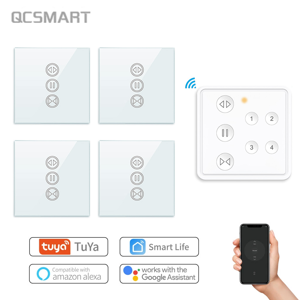 Tuya Smart Life RF WIFI Curtai - Tuya 4 Channel recension och pris
