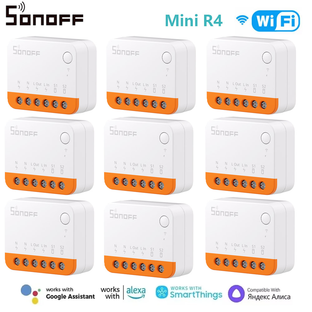SONOFF Mini R4 Wifi Switch Mod - Sonoff Mini R4 recension och pris