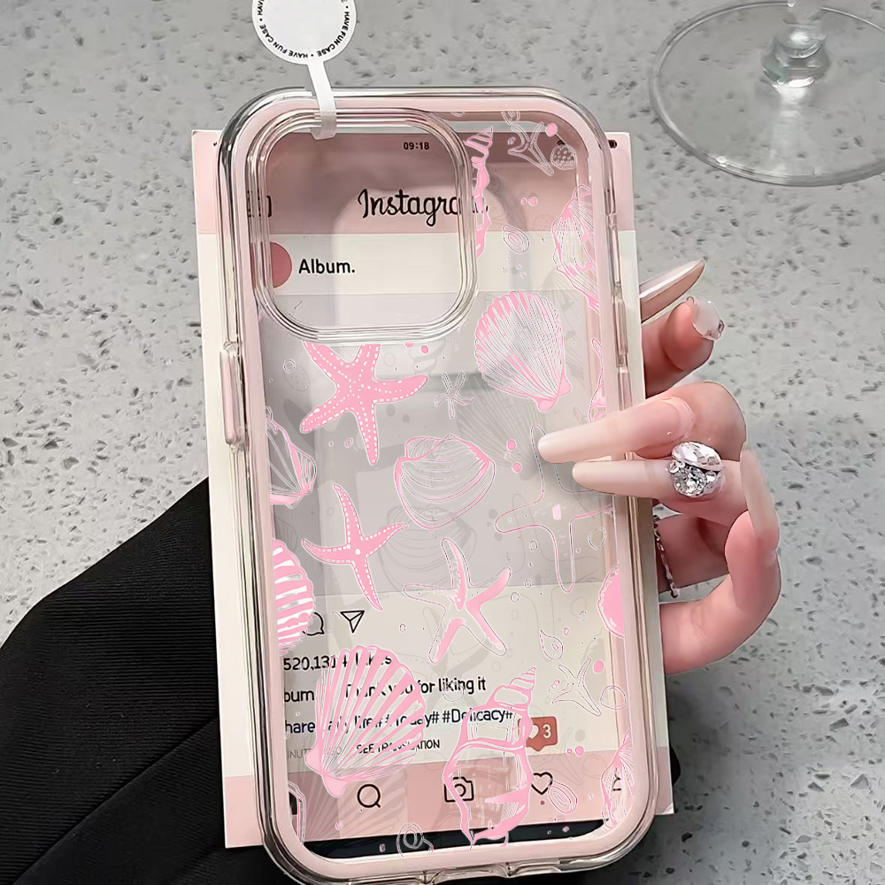 Summer Pink Seashell Clear Pho - Shelly recension och pris