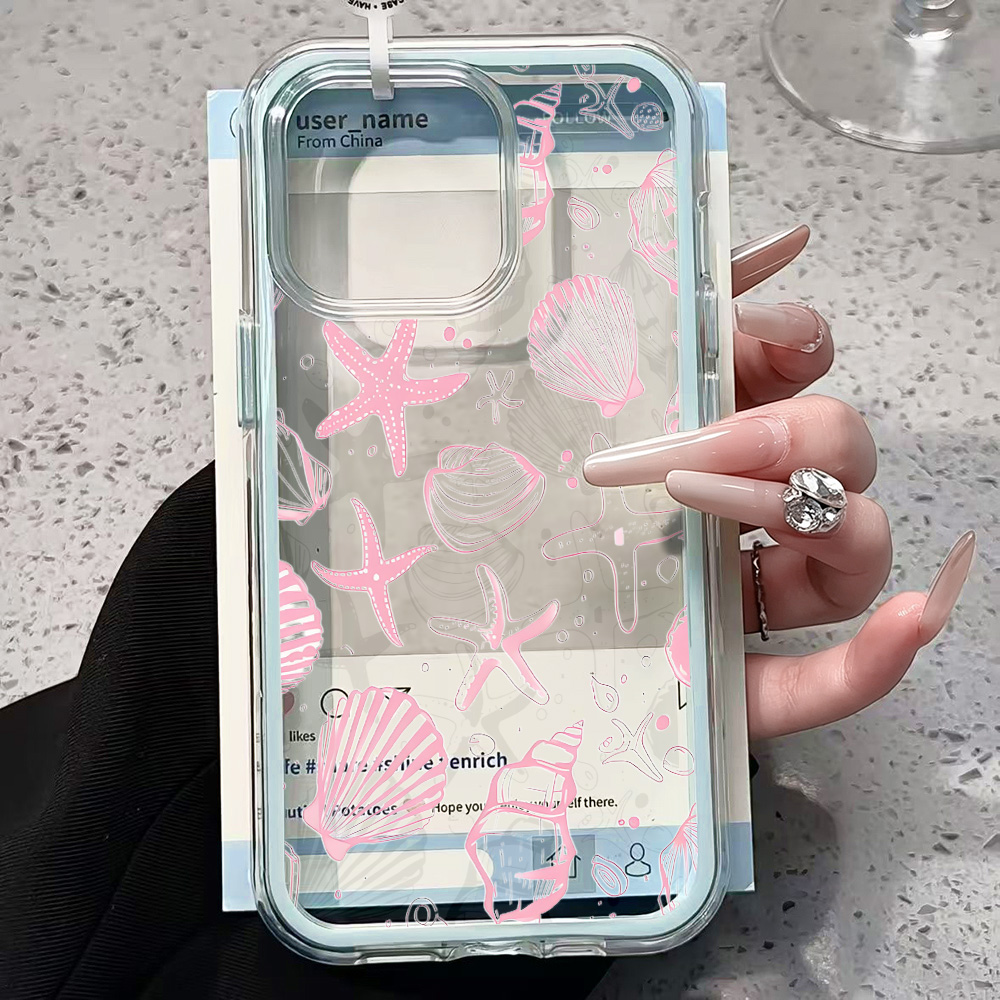 Summer Pink Seashell Clear Pho - Shelly recension och pris