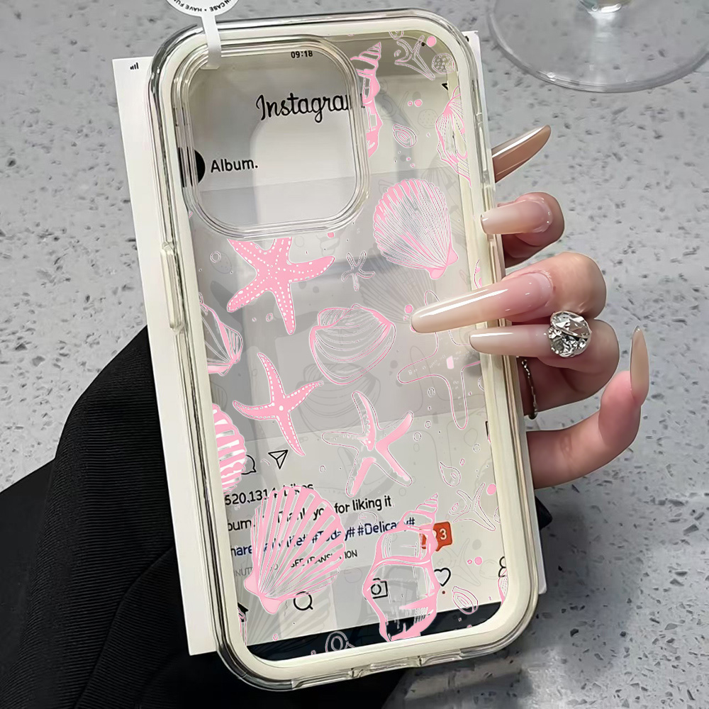 Summer Pink Seashell Clear Pho - Shelly recension och pris