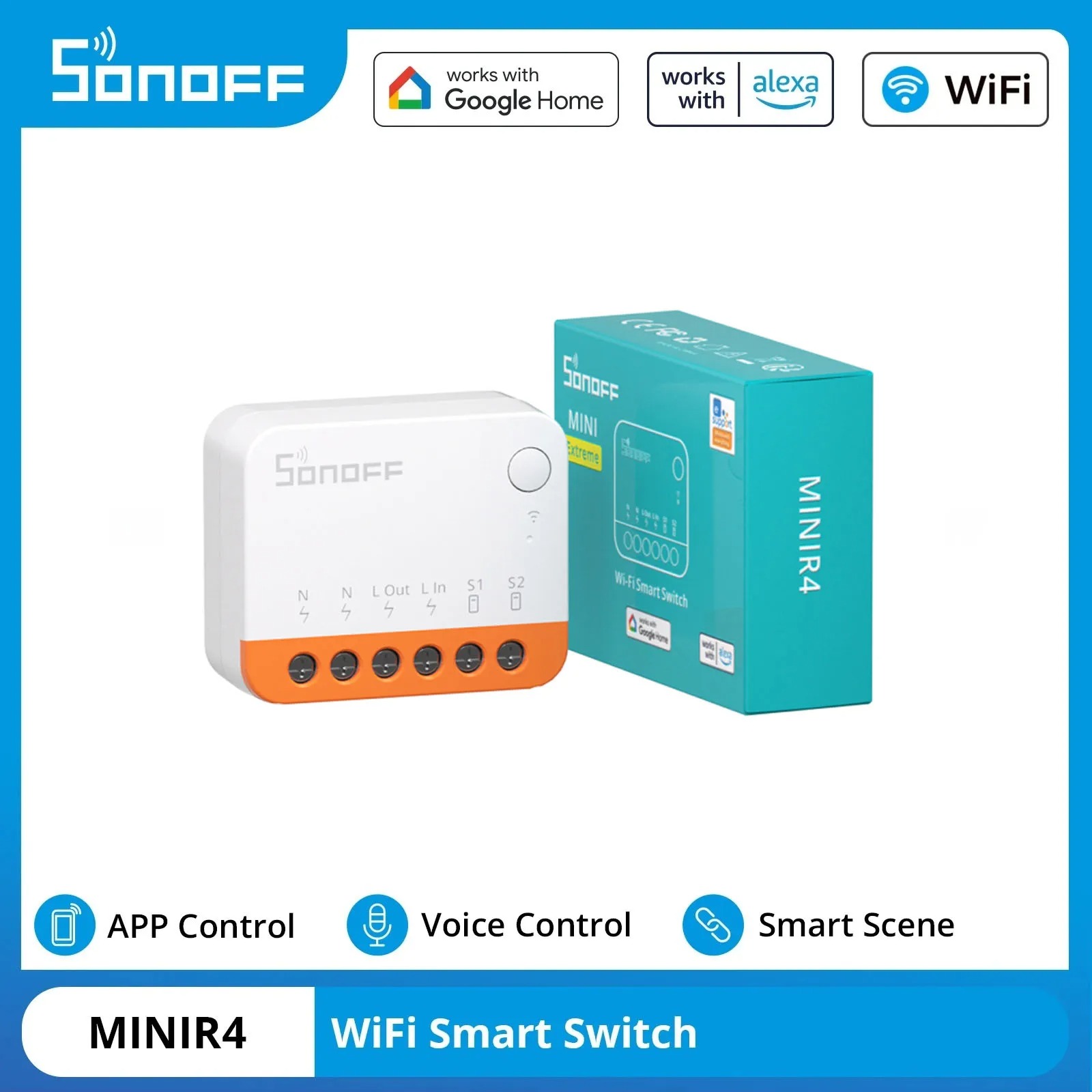 Sonoff Mini R4 Extreme Sonoff  - Sonoff Mini R4 recension och pris