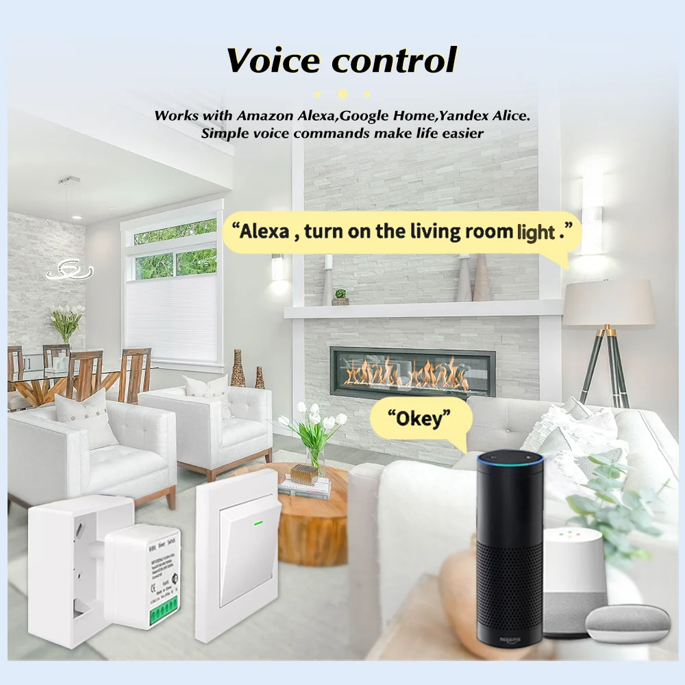 For Tuya Mini Smart WiFi Switc - Smart Relay Tuya recension och pris