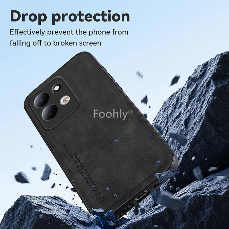 Nubuck Leather Shockproof Magn - Shelly recension och pris