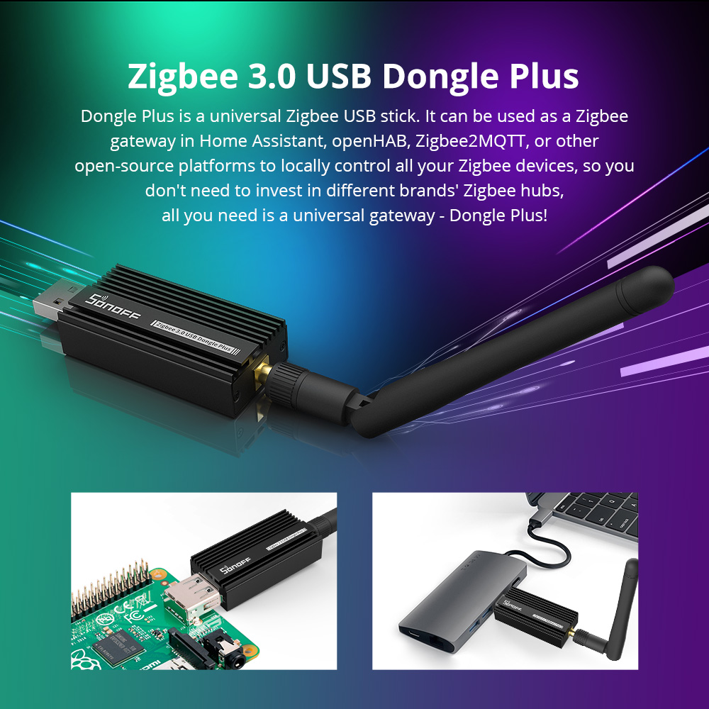 SONOFF Zigbee 3.0 USB Dongle P - Sonoff recension och pris