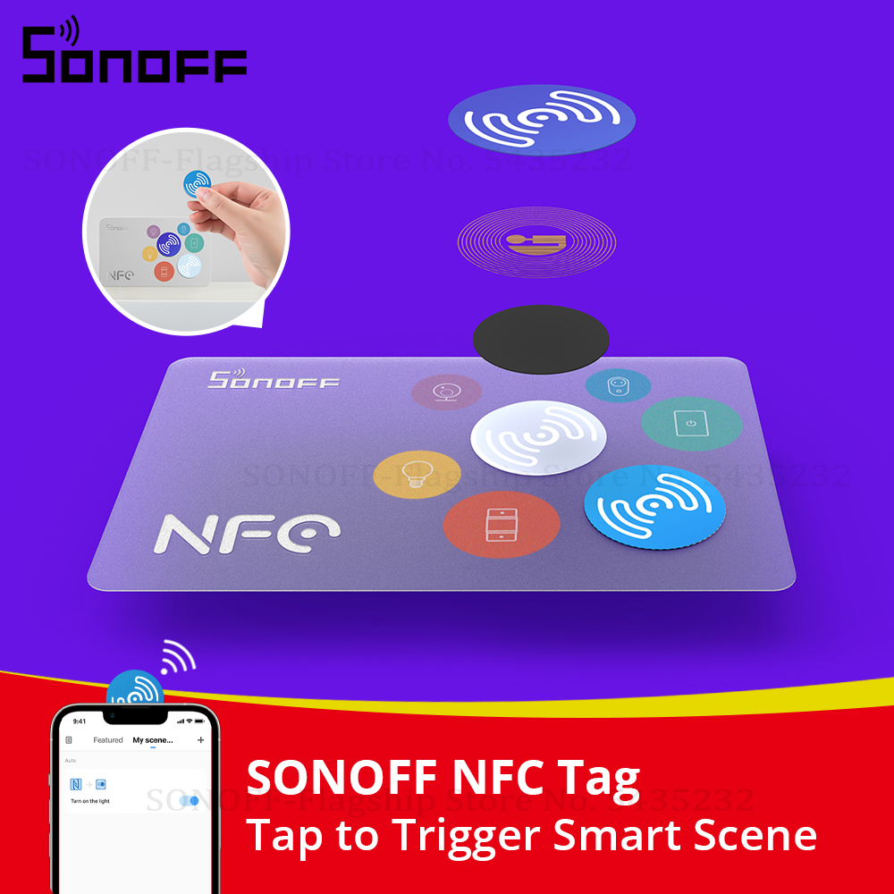 SONOFF NFC Tag Ntag215 Sticker - Sonoff recension och pris