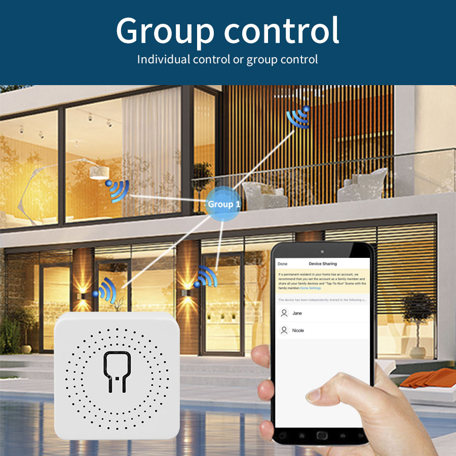 16A/20A WiFi Mini Smart Switch - Sonoff Mini R4 recension och pris