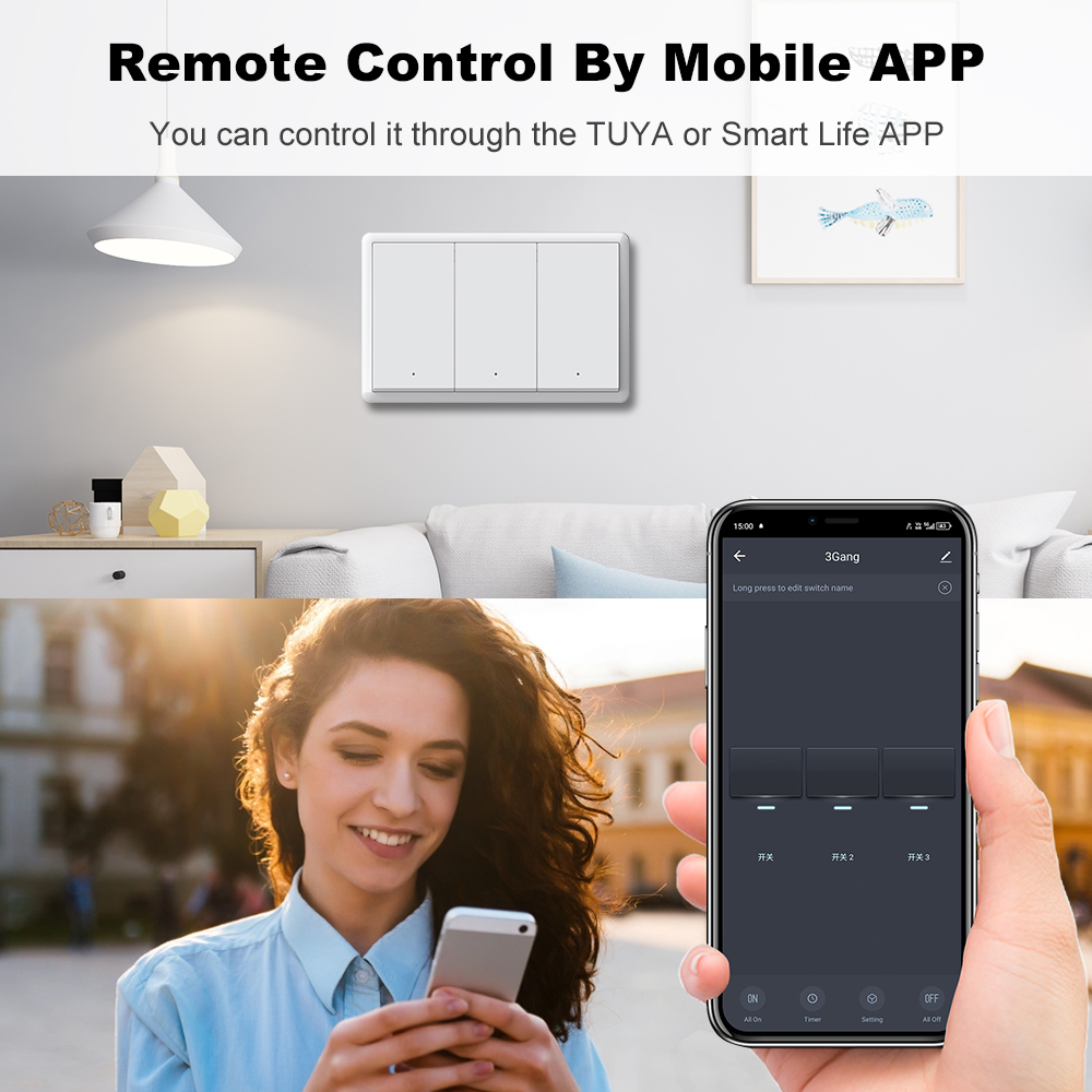 MANHOT ZigBee3.0 Smart Switch  - Smart Relay Tuya recension och pris