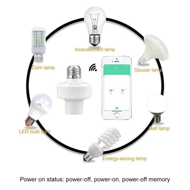 Tuya Smart E27 Socket Switch A - Smart Relay Tuya recension och pris